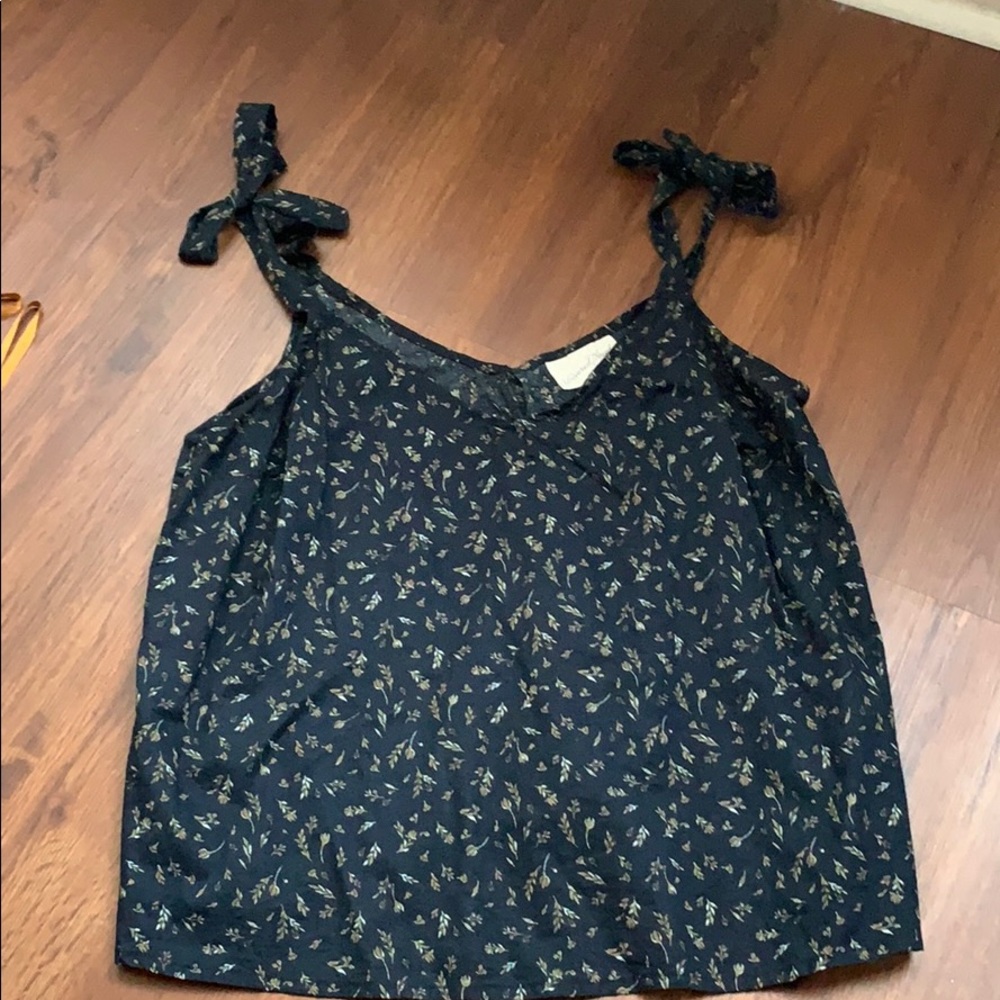 Floral tank top